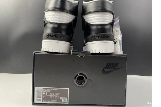 Black Nike Ambush White CU7544-001 High Dunk 0826